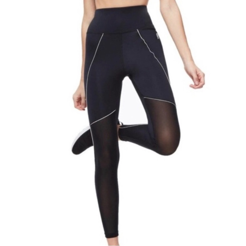 NEW Good American The Electric Mesh Athletic Leggings